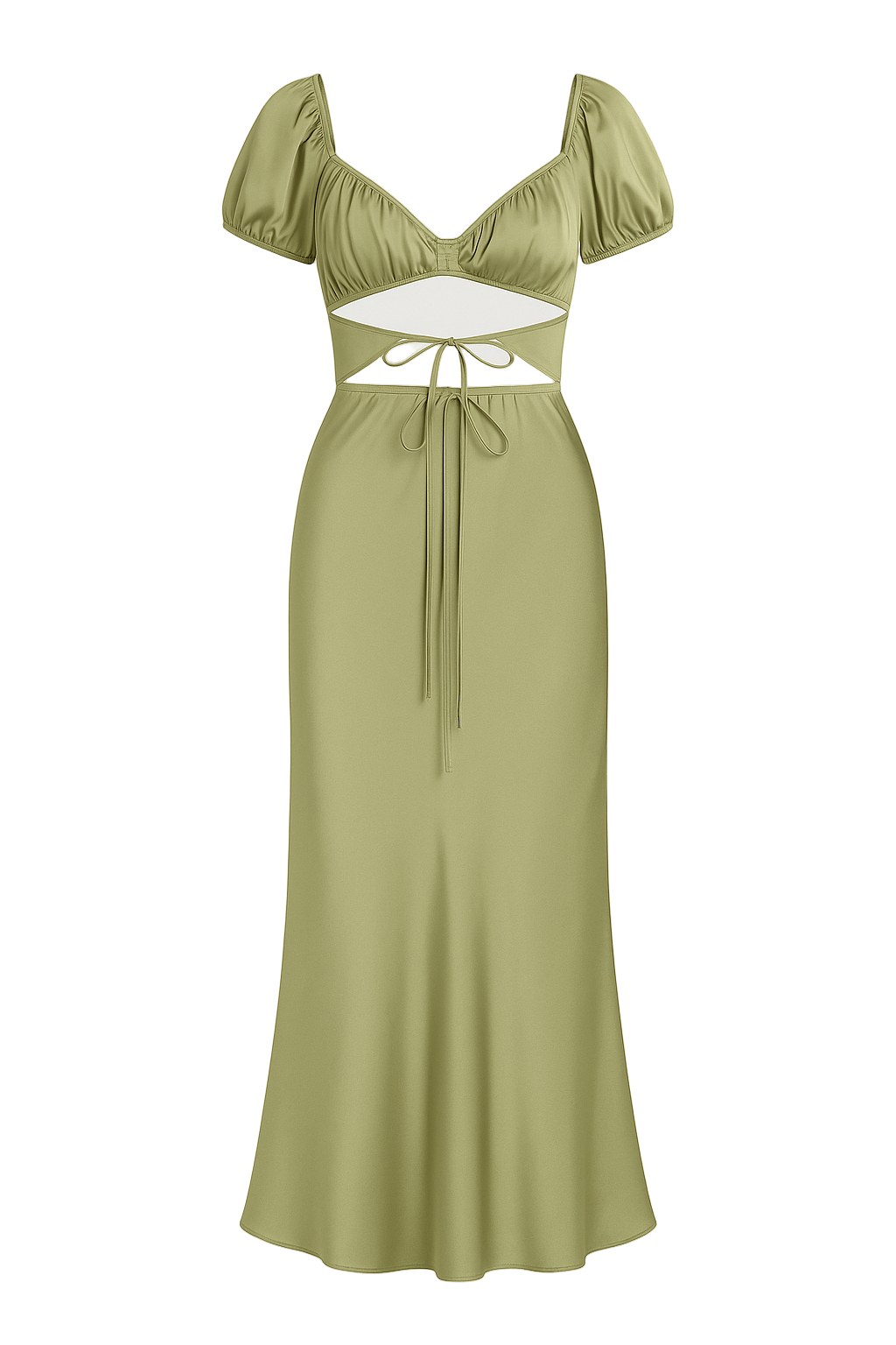 Romance in Rome Satin Dress