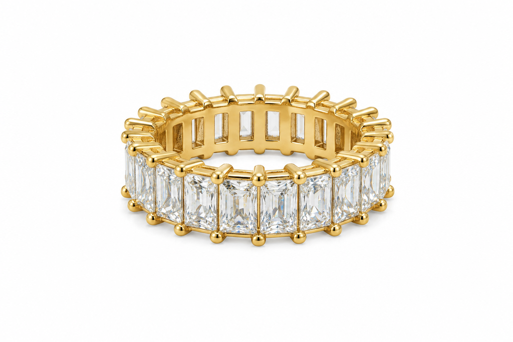 Clear Baguette Ring
