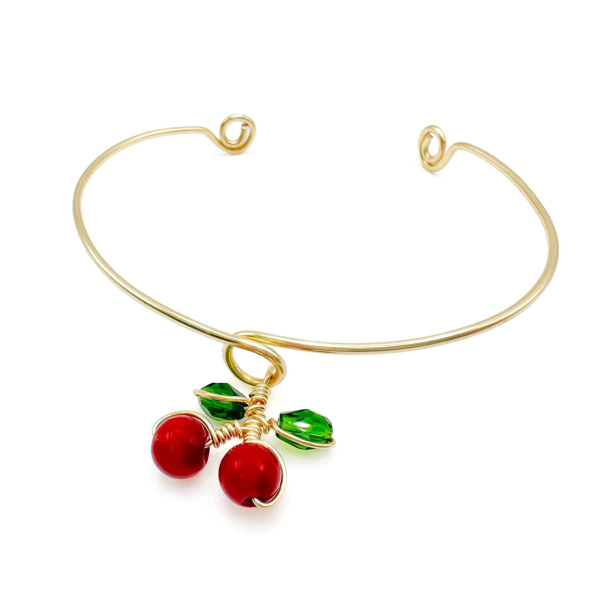 Cherries bracelet