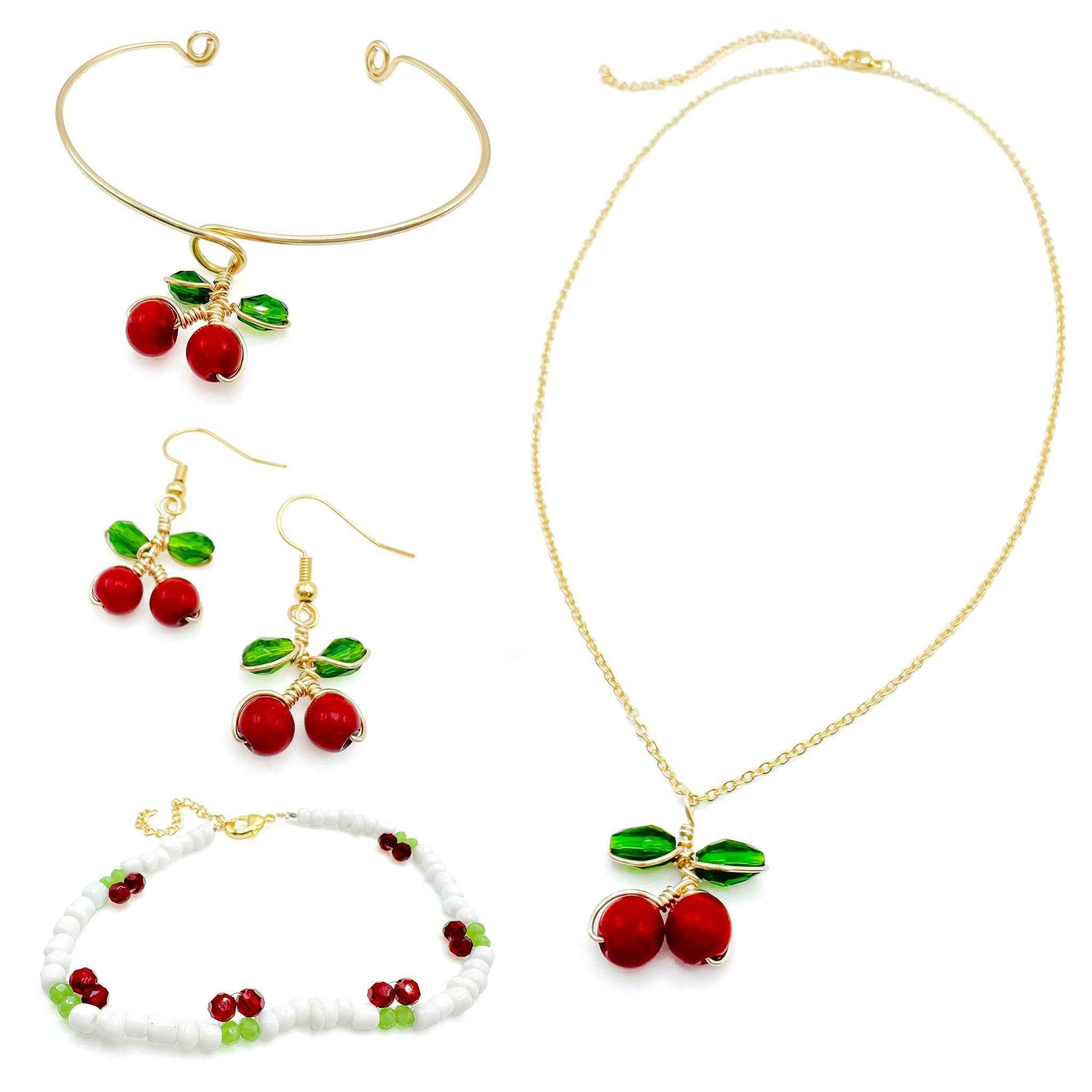 Cherries bracelet