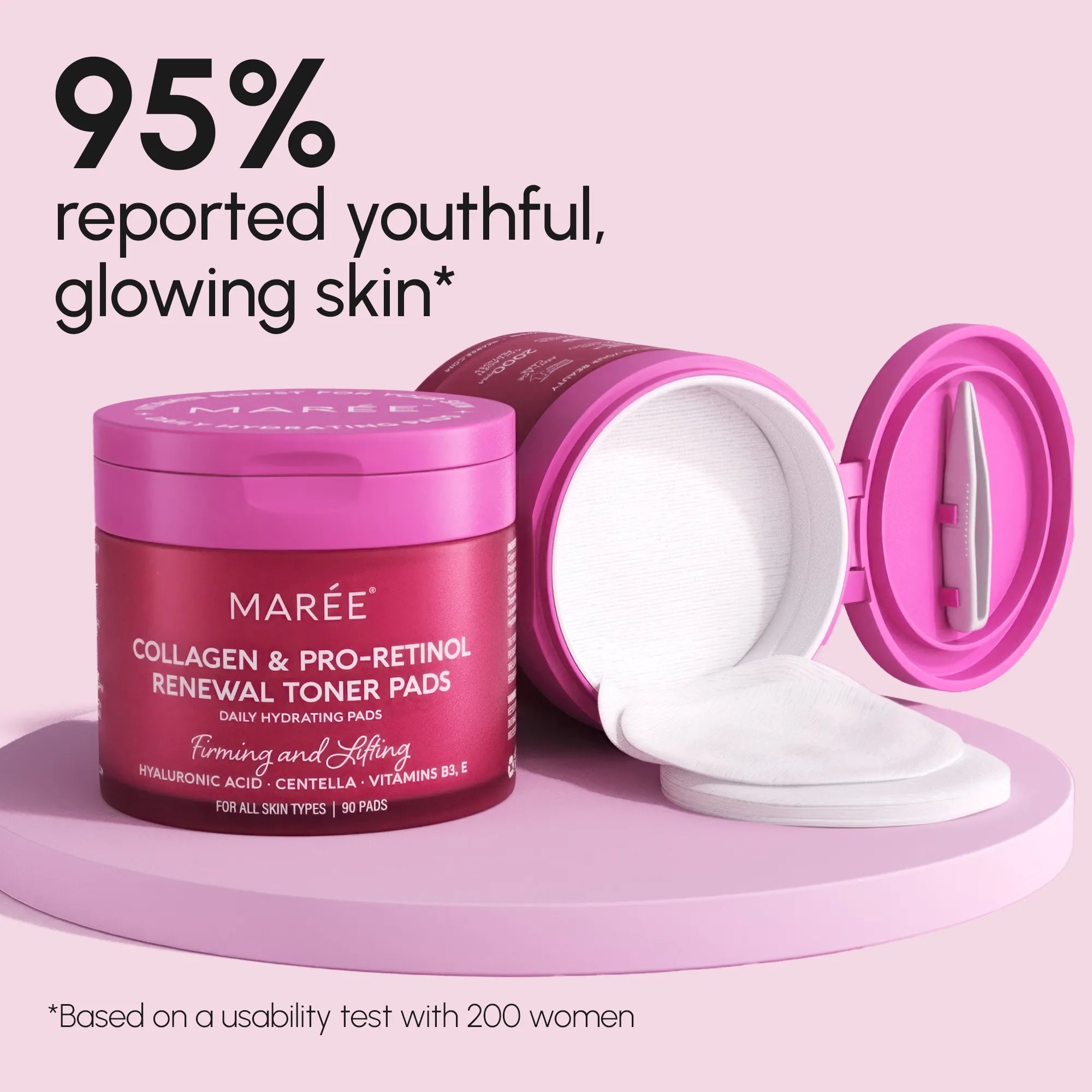 Collagen & Retinol Toner Pads