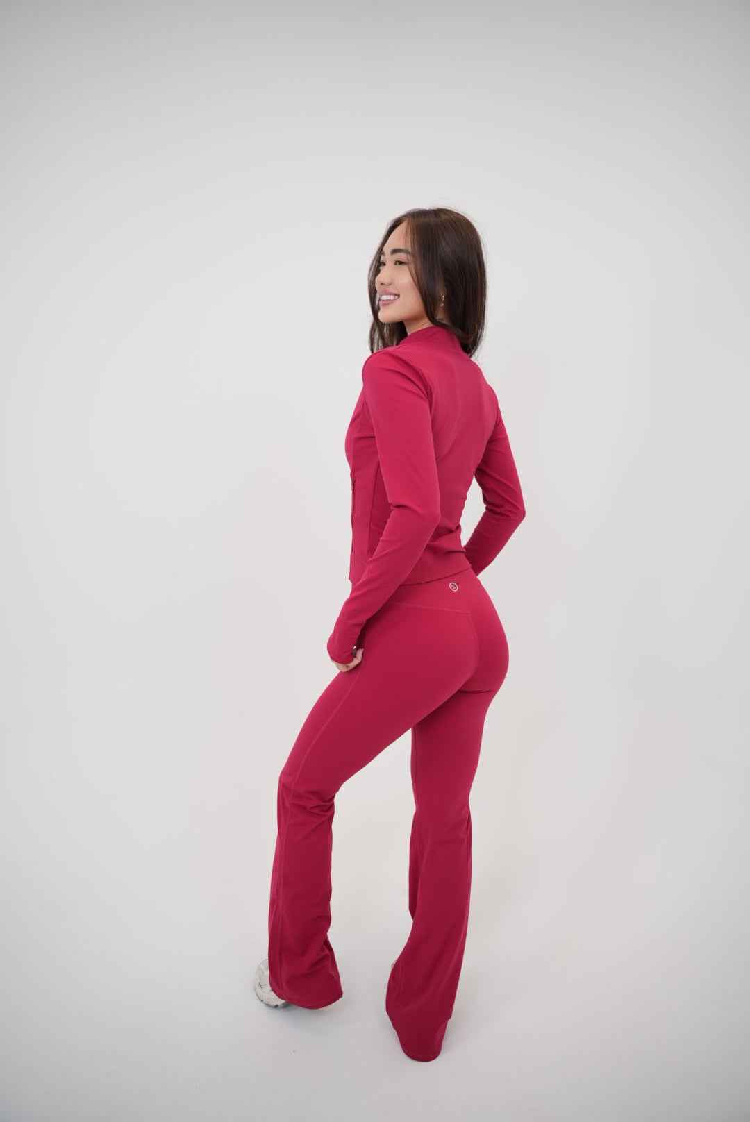 I Live in Luxury Red Perfect Fit Jacket