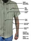 Daryll SS Shirt - Sage Green