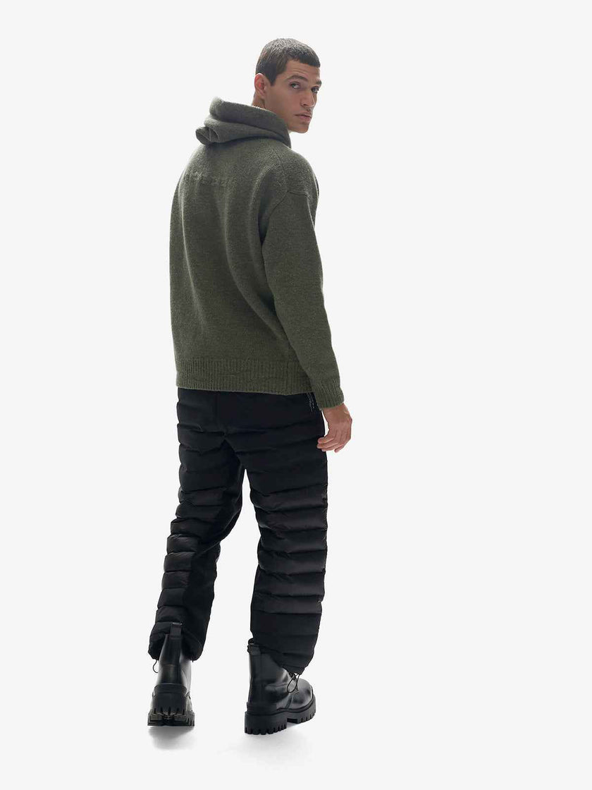 Hybrid Down Sweatpant - Black