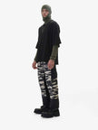 Hybrid Down Sweatpant - Zebra