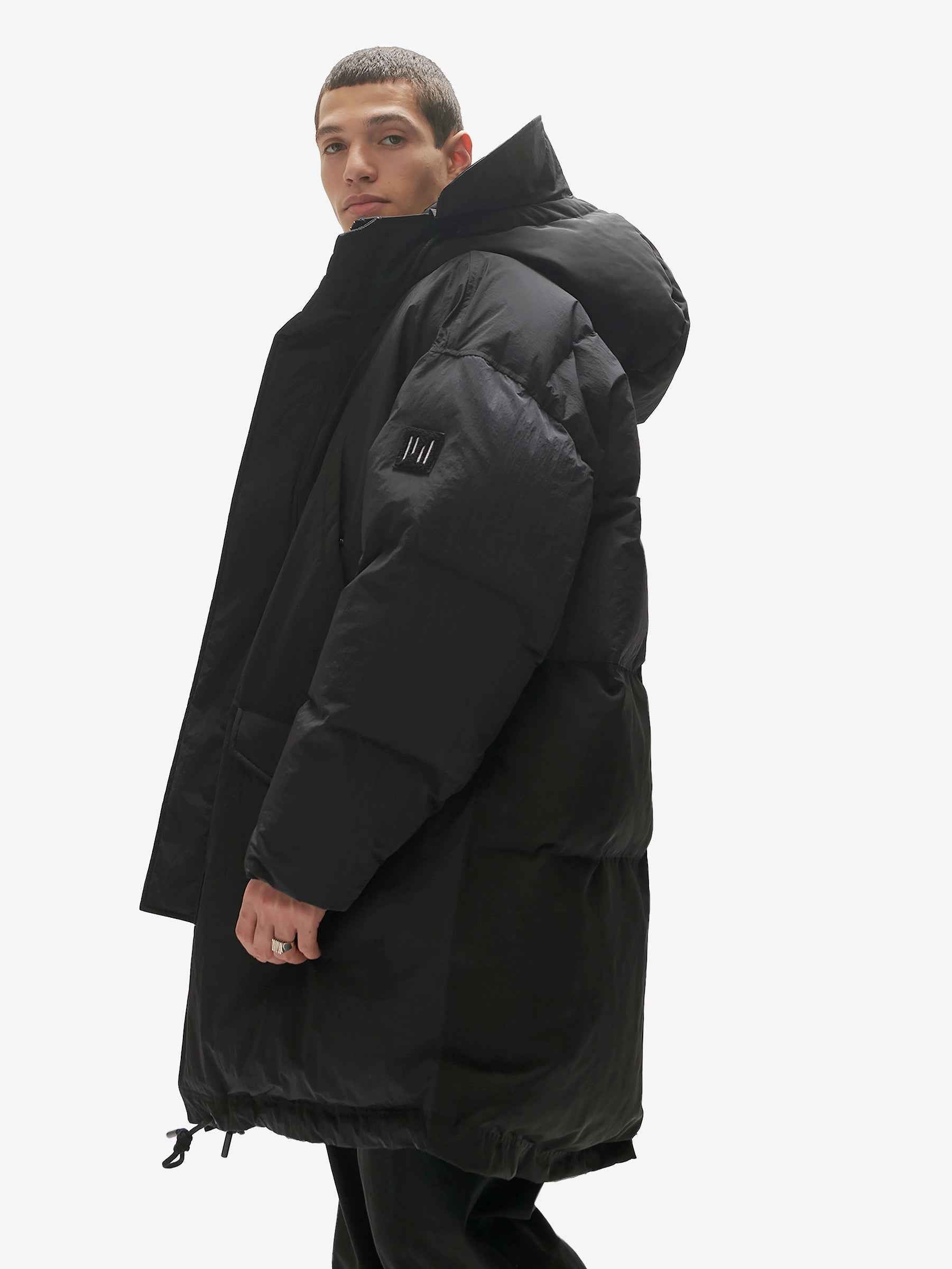Long Down Puffer - Black