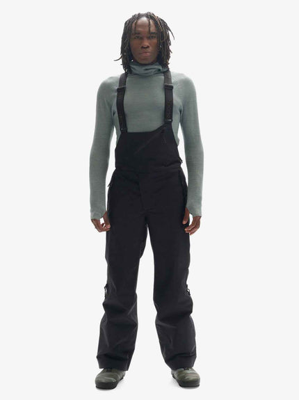 2 Layers Powder Bib - Black