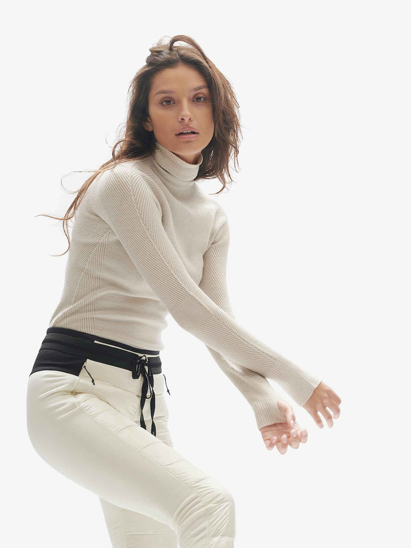 Hybrid Down Jogger - Pearl