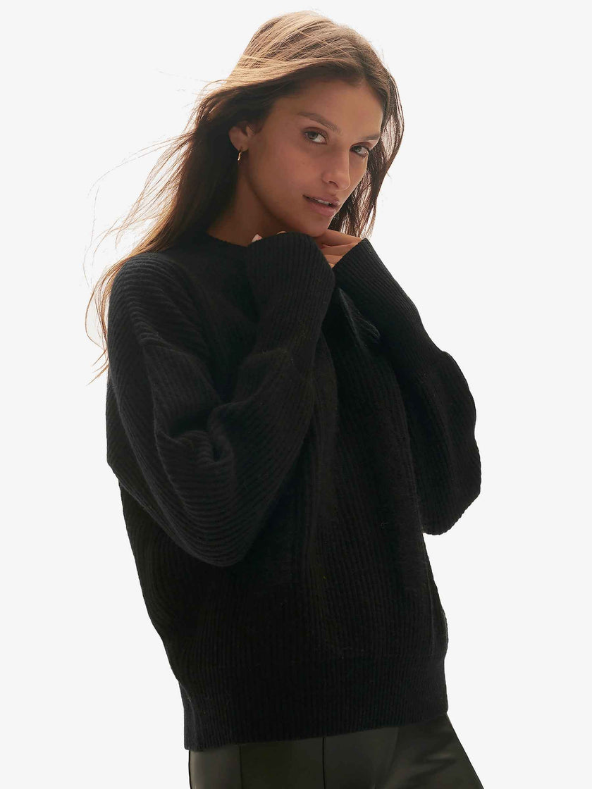 Wool Icon Sweater - Black