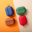 Leather Airpod Case - Tan