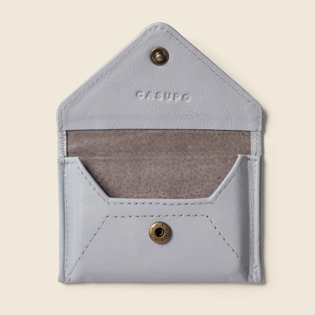 Mini Envelope Wallet With RFID protection - Ice Blue
