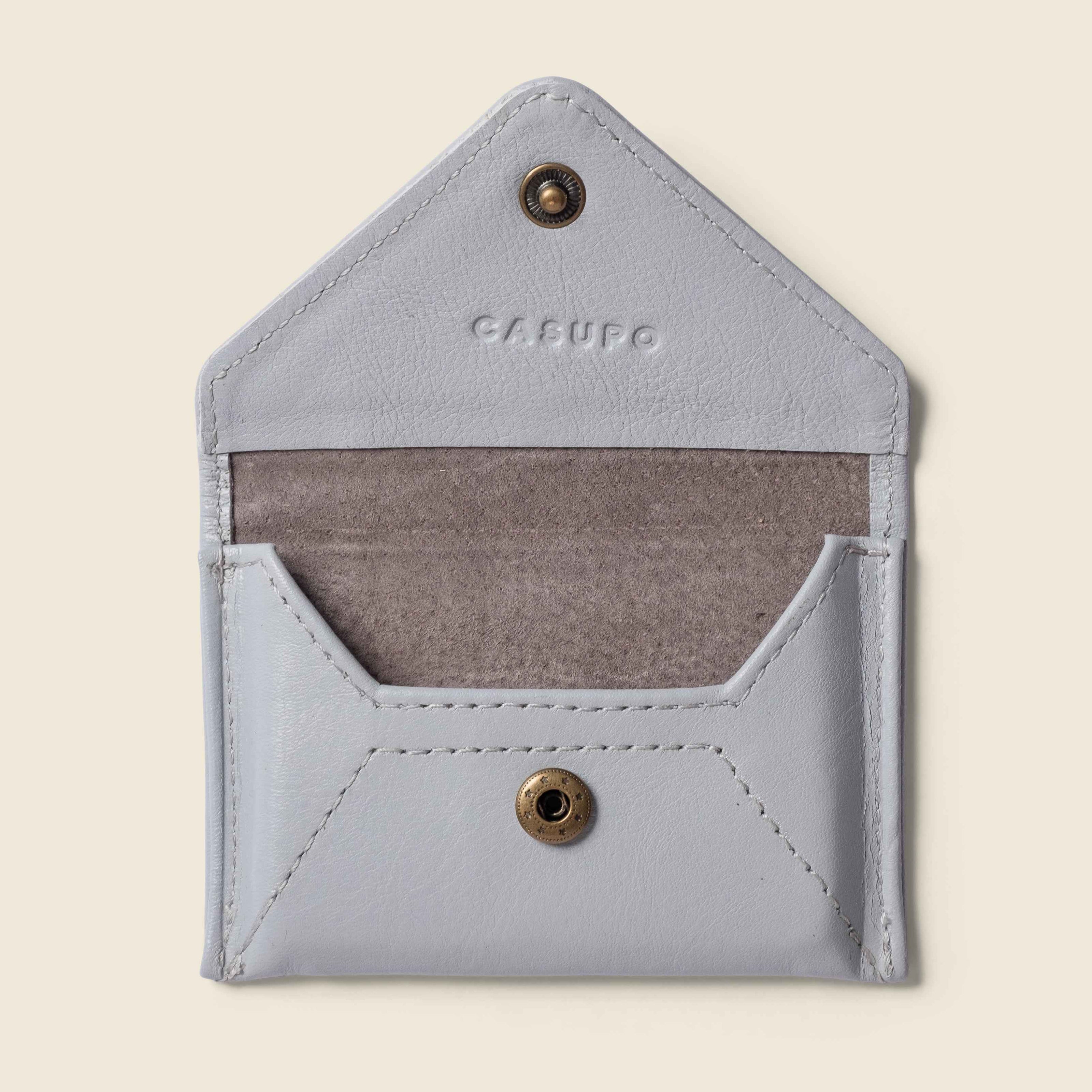 Mini Envelope Wallet With RFID protection - Ice Blue
