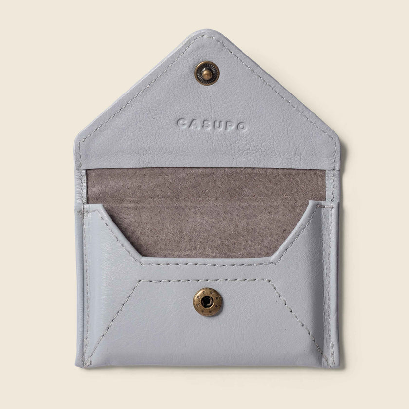 Mini Envelope Wallet With RFID protection - Ice Blue