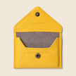 Mini Envelope Wallet With RFID protection - Sunny Yellow