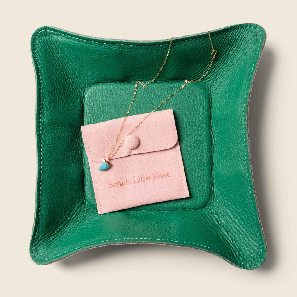 Travel valet tray - Green