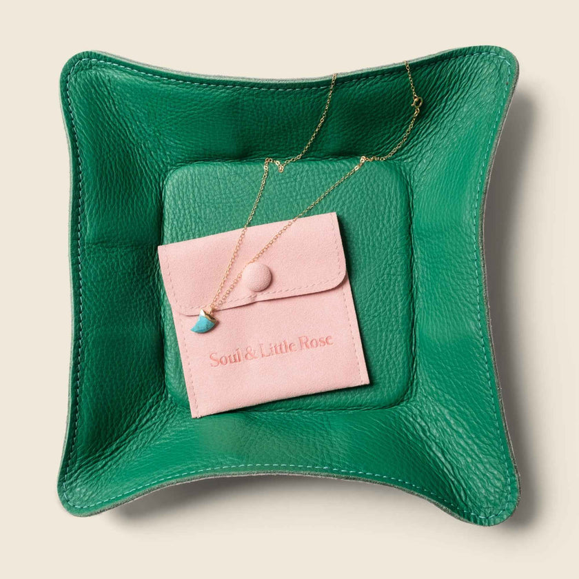 Travel valet tray - Green