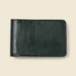 Bifold Money Clip Wallet - Forest Green