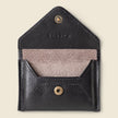 Mini Envelope Wallet with RFID Protection - Black