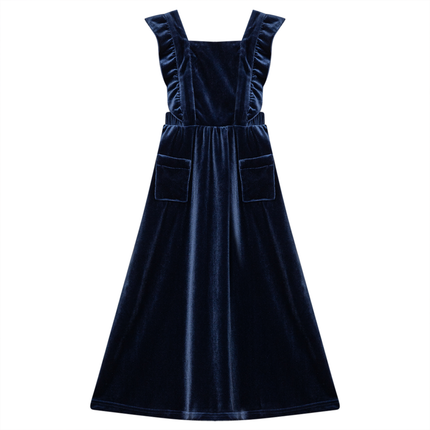 Long Jumper With Ruffles Around Straps