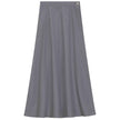 Side Button Paneled Skirt
