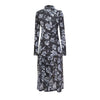 Floral Printed Sheared Dress