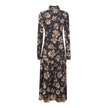 Floral Printed Sheared Dress