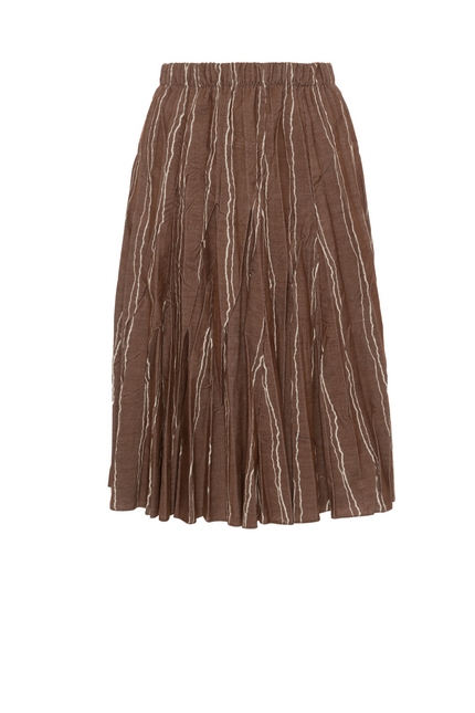 Sunburst Pleated Skirt