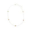 Daisy silver necklace