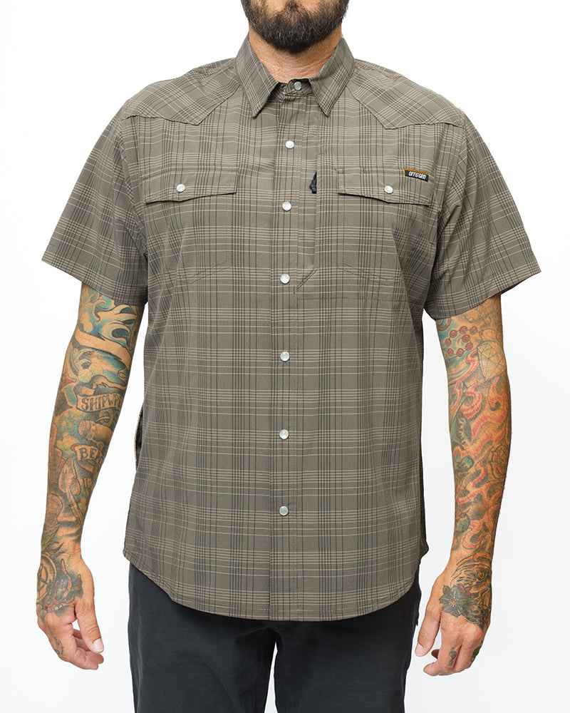 Deke SS Shirt - Beluga Brown