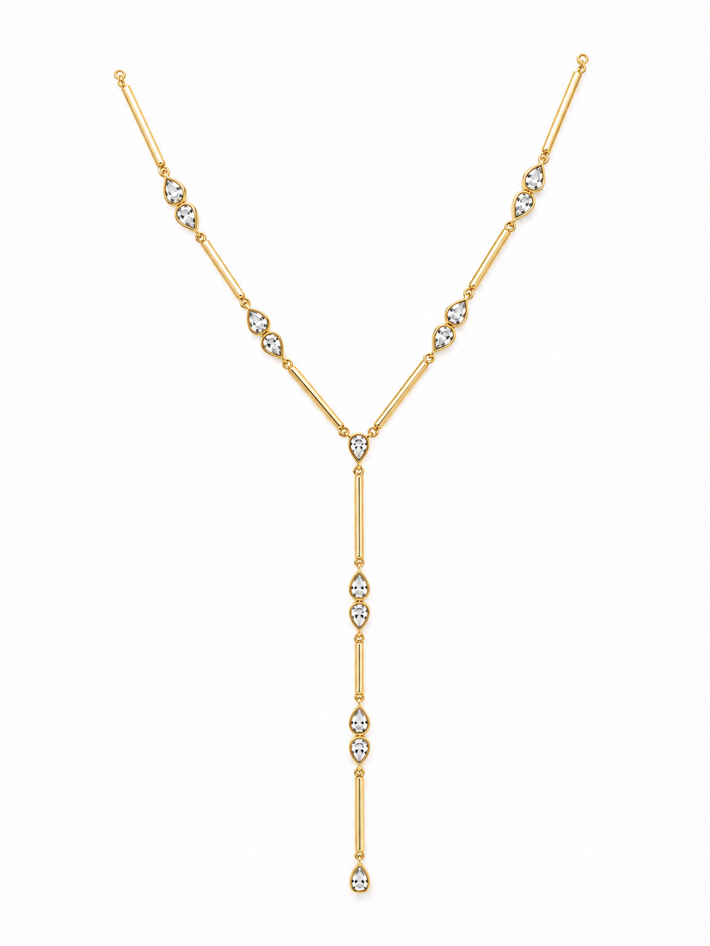Delphine Teardrop Lariat