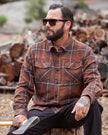Destroyer Flannel - Burnt Brown