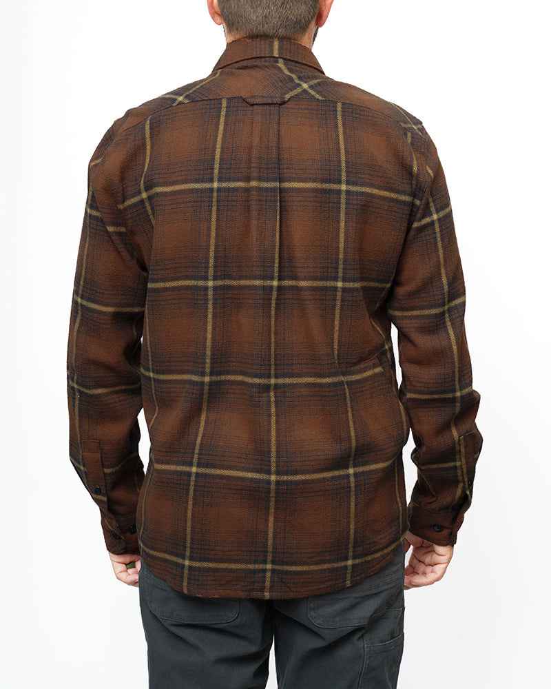 Destroyer Flannel - Burnt Brown
