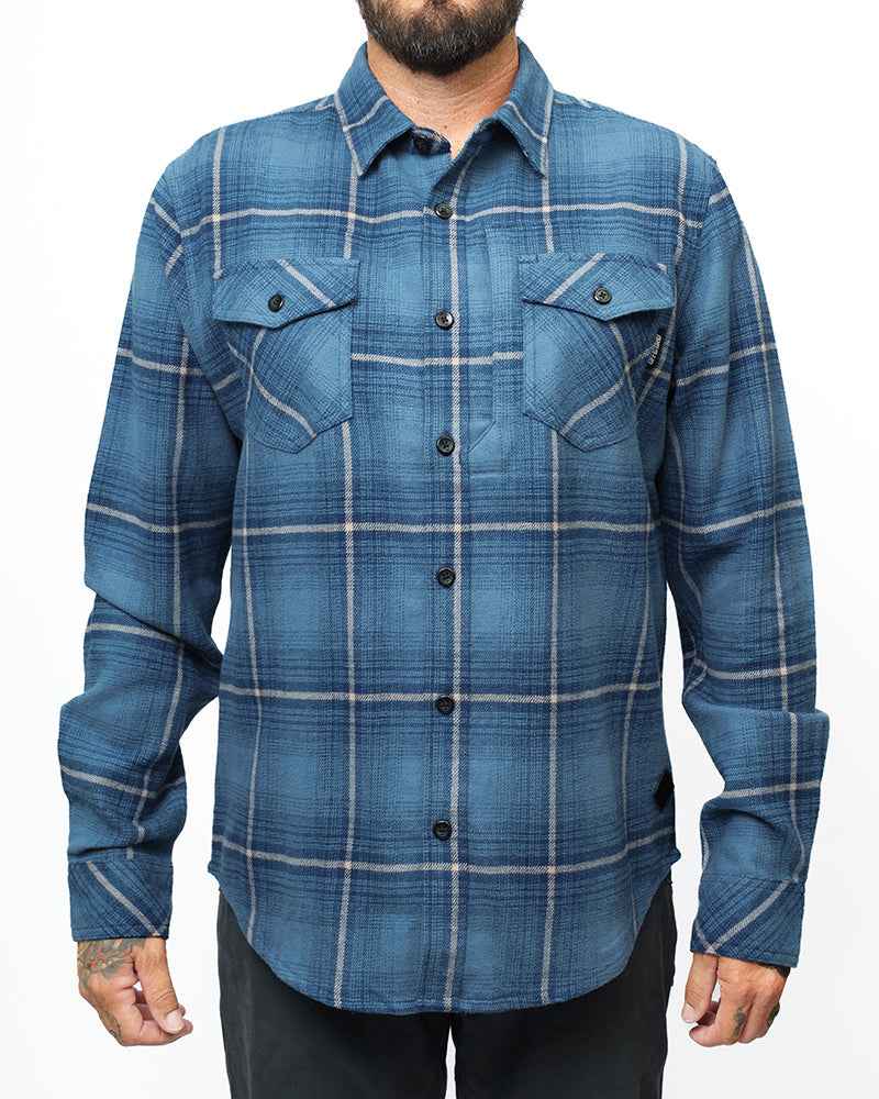 Destroyer Flannel - Pale Blue