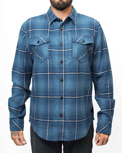Destroyer Flannel - Pale Blue