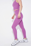I Am Wonderful High Rise Purple Legging
