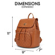 Compass 10L Vegan Leather Monogram Mini Backpack