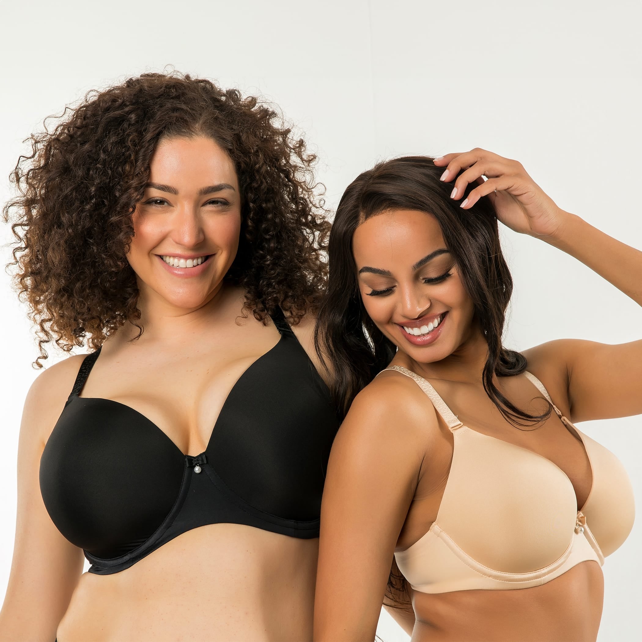 Elise Underwire Full Bust Everyday T-Shirt Bra - Black