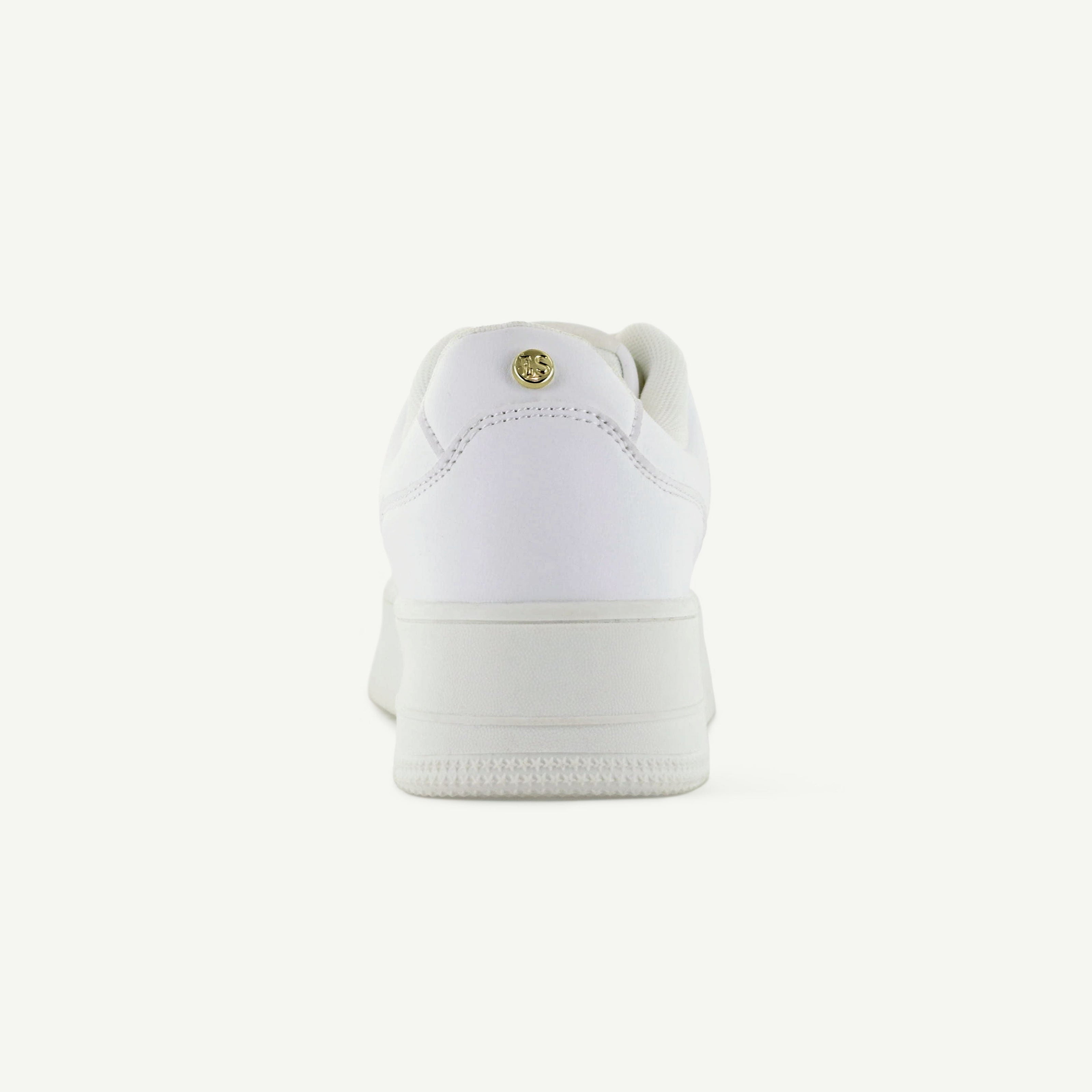 THE METRO: PLATFORM COURT SHOE - WHITE