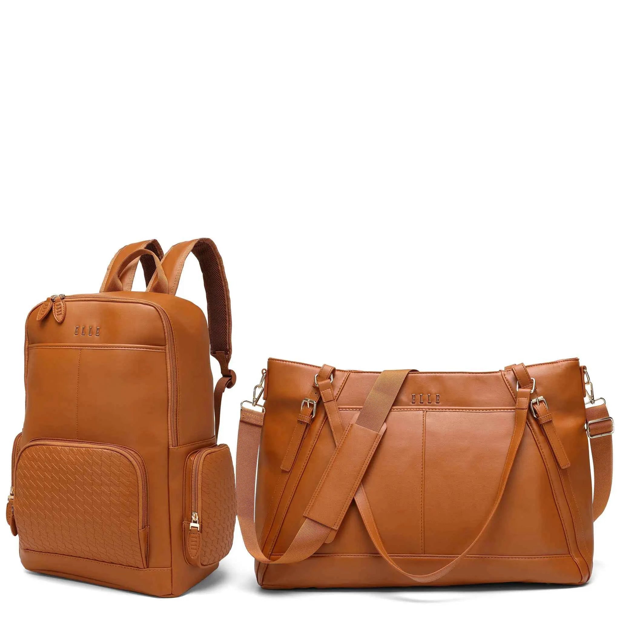 Leisure Luxe 2 Piece Weekender & Backpack Set