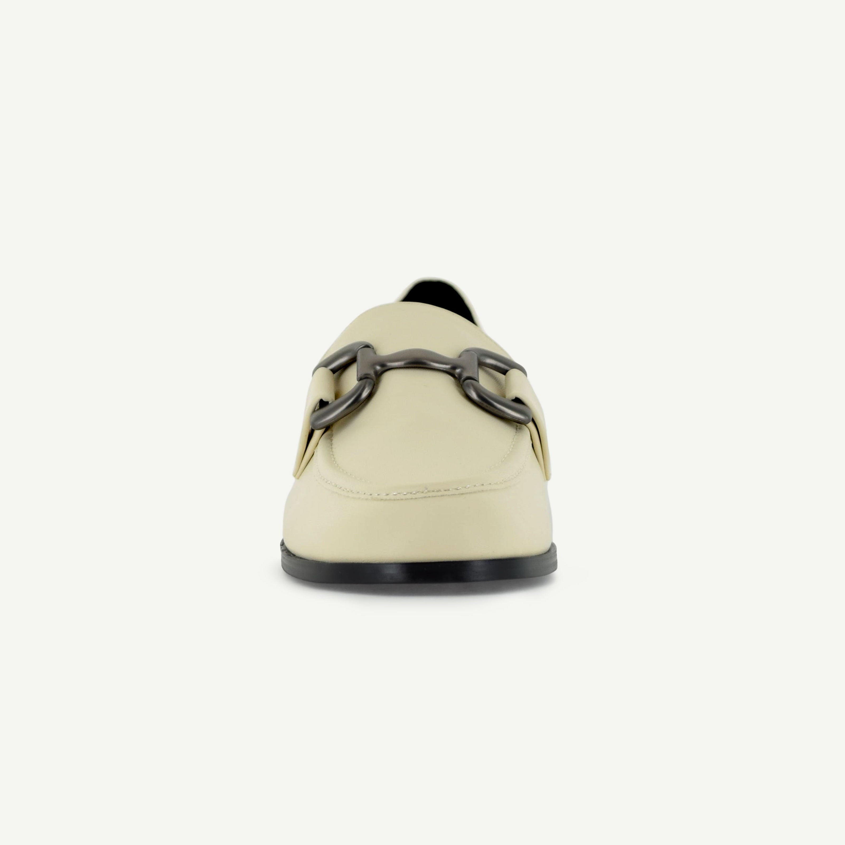 GEORGINA: CLASSIC LOAFER - ECRU