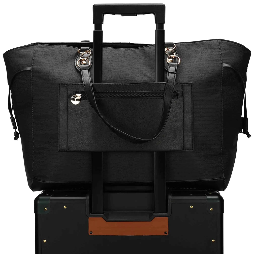 Eleganza 32L Monogram Weekender Tote Bag