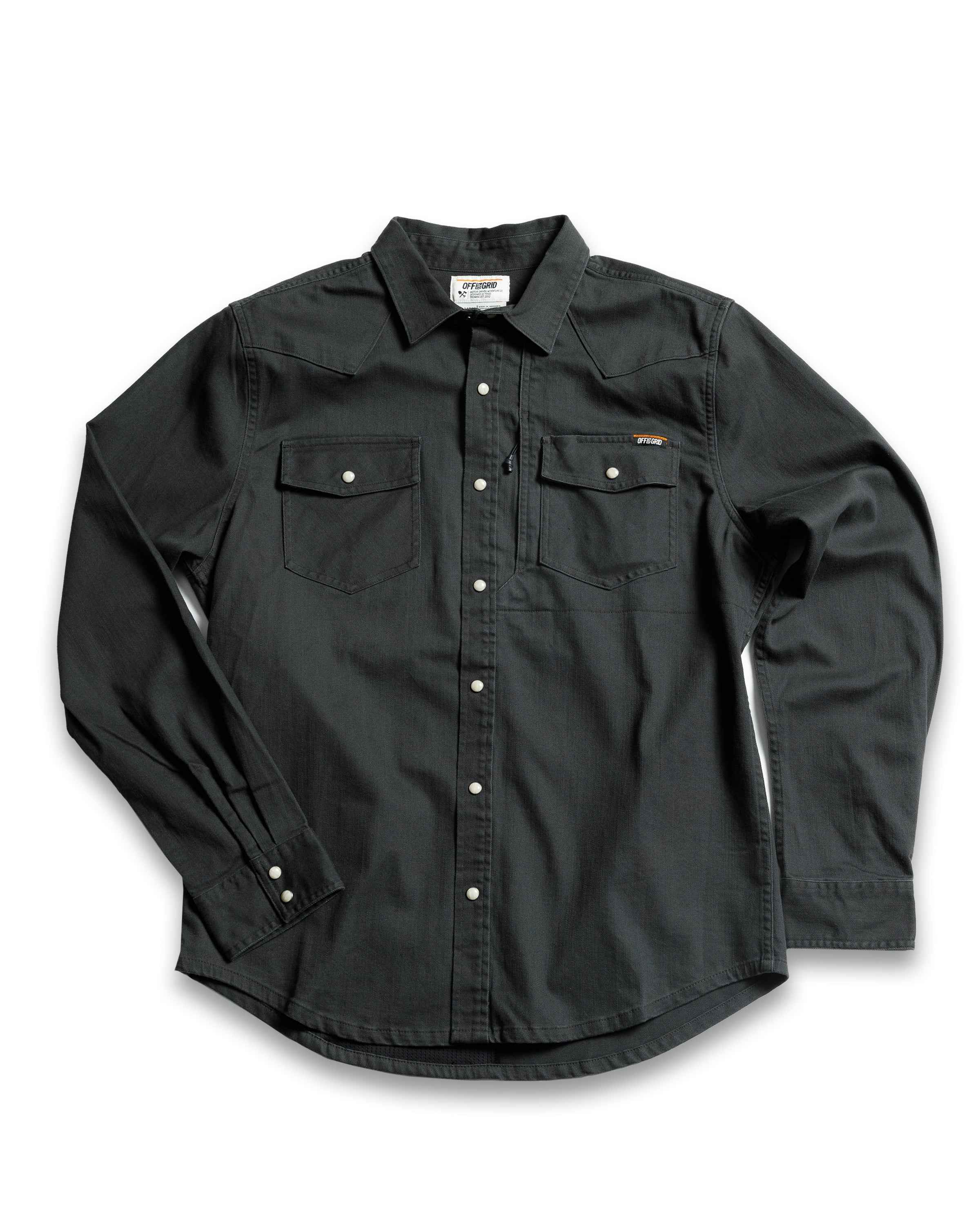 Earl Denim Shirt - Vintage Black