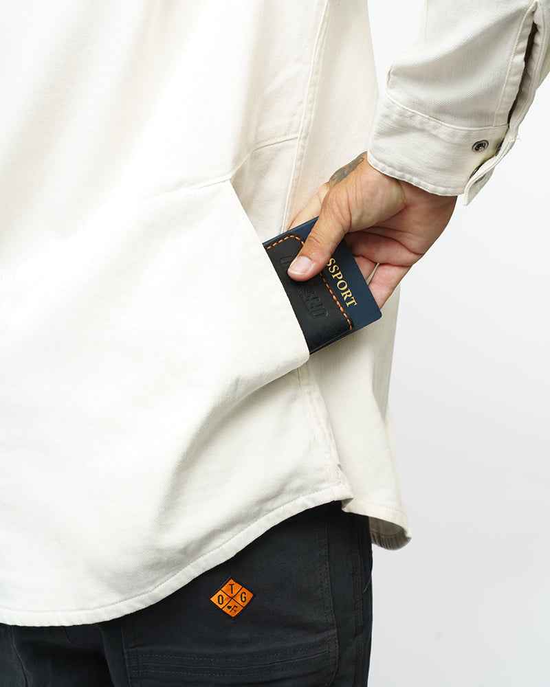 Earl Denim Shirt - Natural