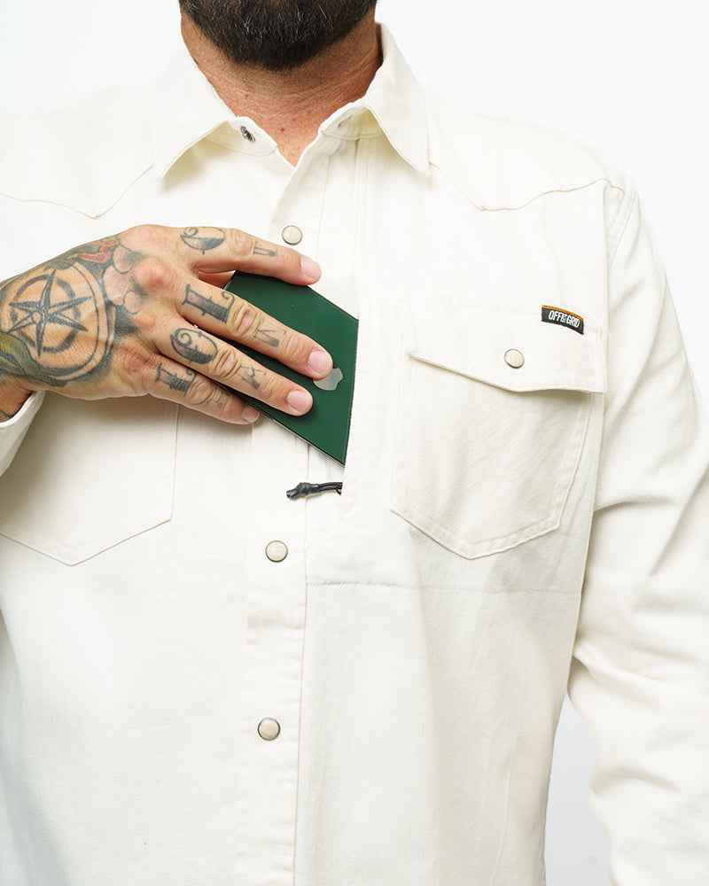 Earl Denim Shirt - Natural