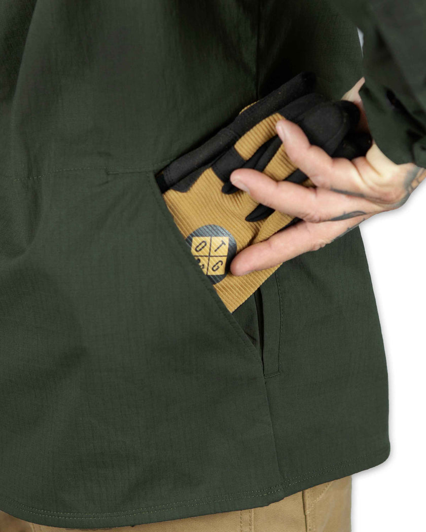 Echo Bravo LS Shirt - Army