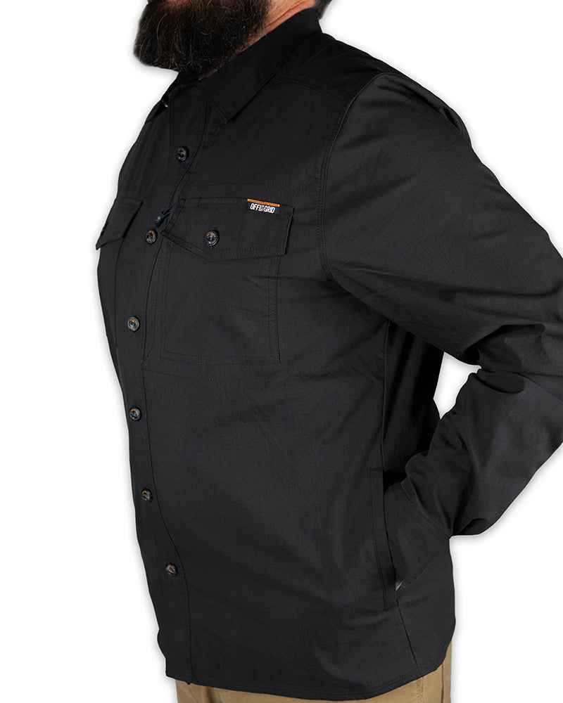 Echo Bravo LS Shirt - Vintage Black