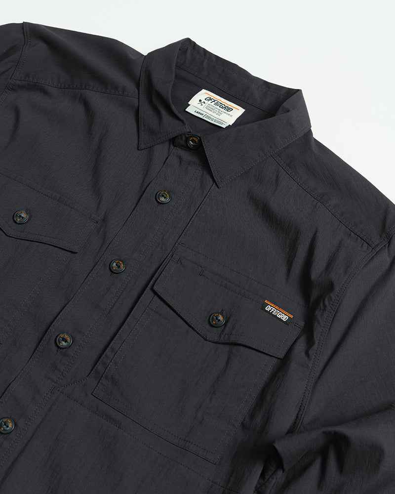 Echo Bravo LS Shirt - Vintage Black