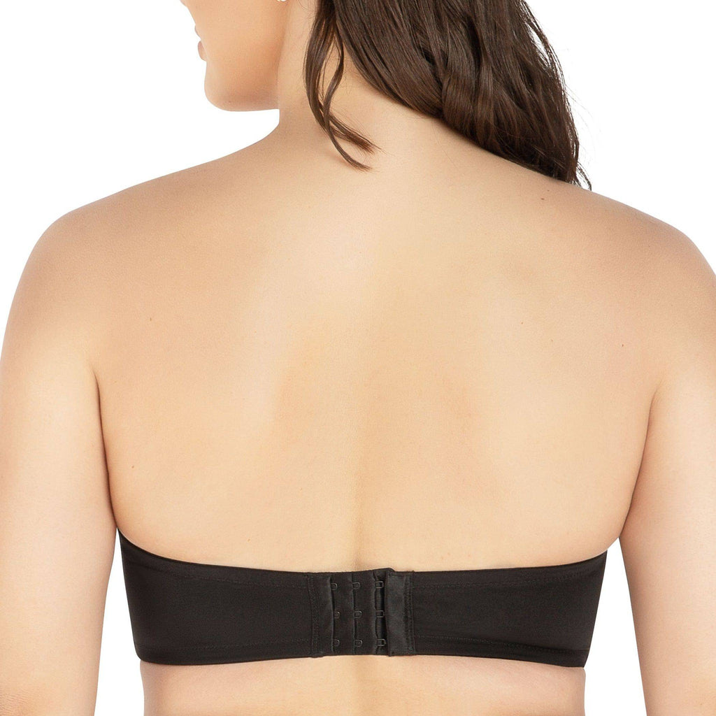 Elise Full Bust Strapless Bra - Black