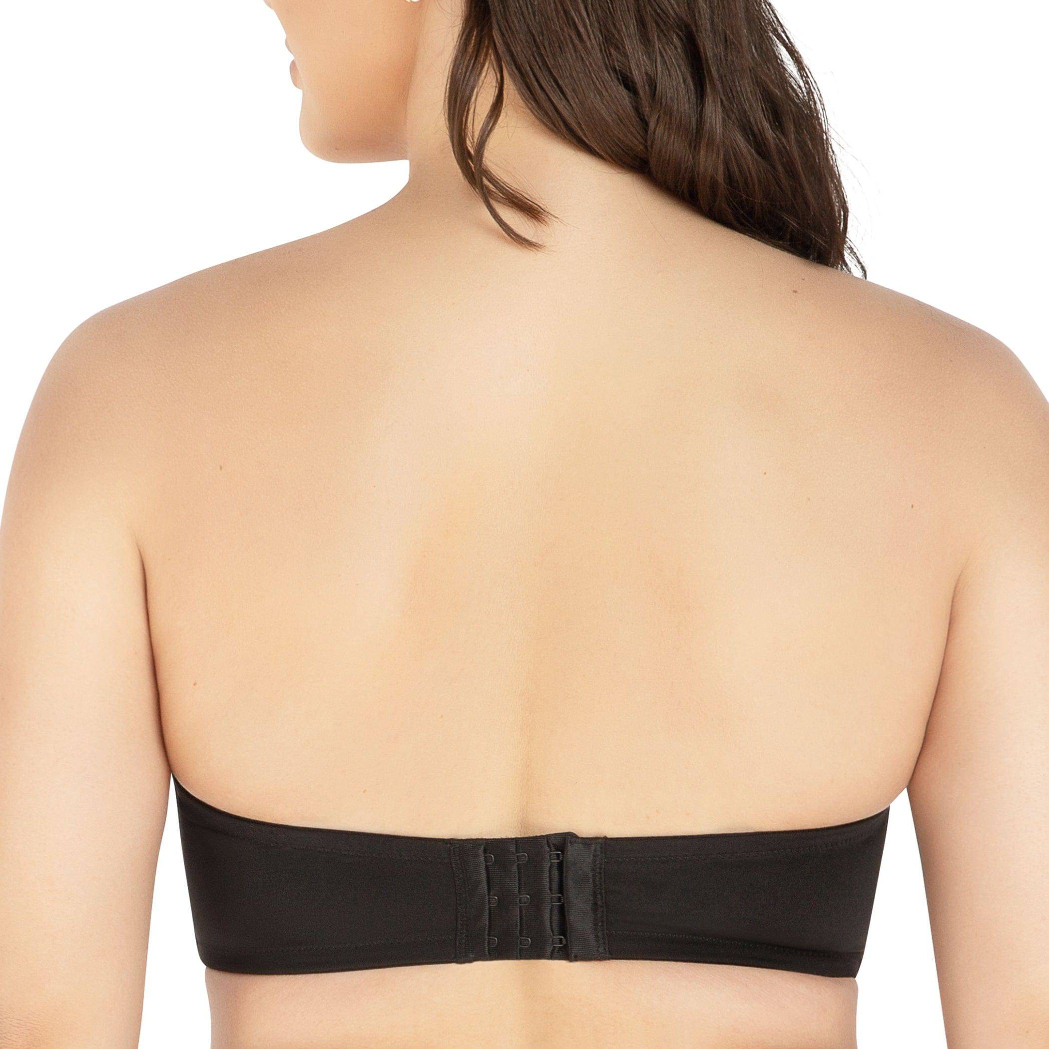 Elise Full Bust Strapless Bra - Black