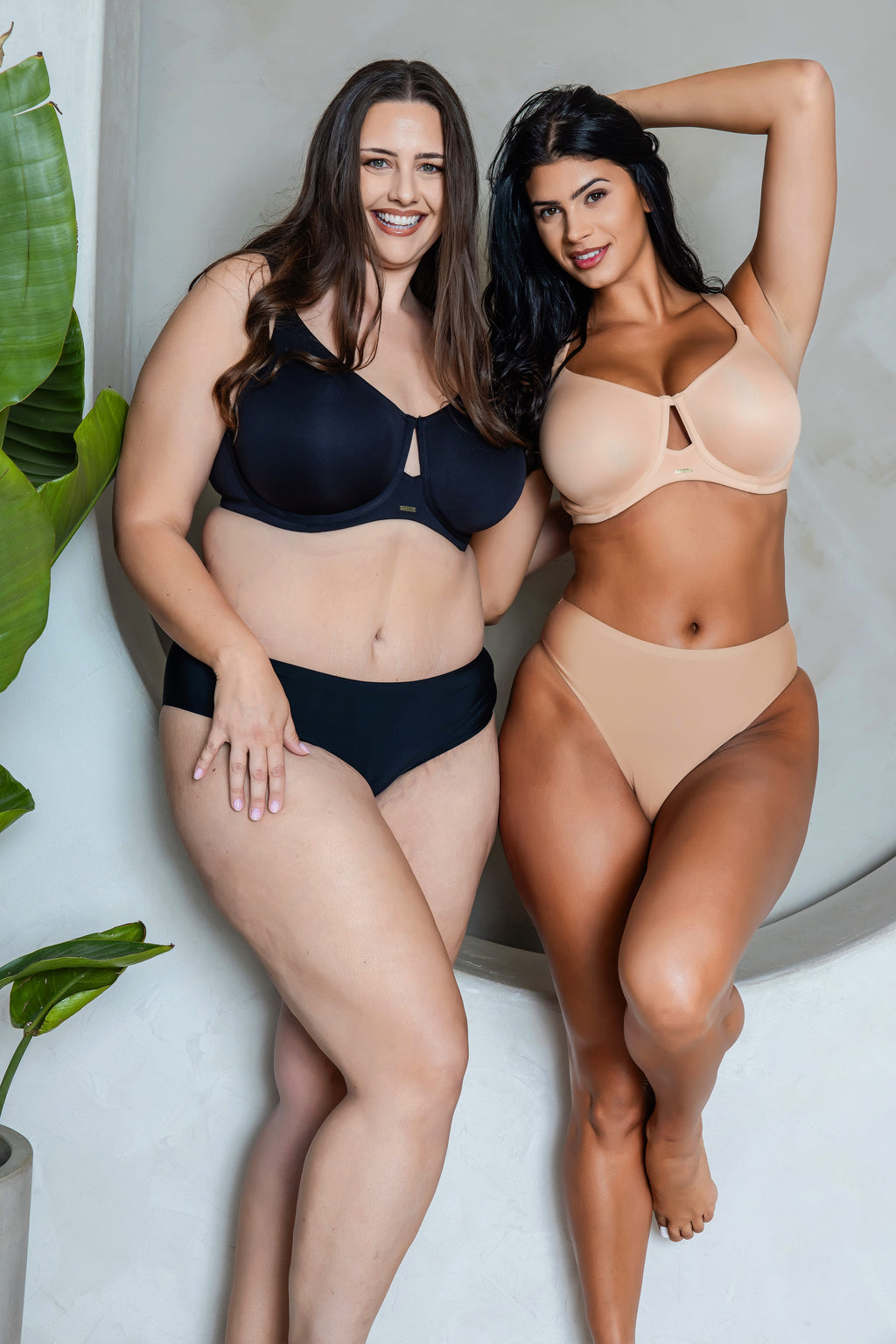 Emily Full Busted Unlined Non-Padded Wired T-Shirt Bra - Black